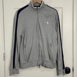 Polo Ralph Lauren Sweatshirt Mens Large Gray Performance Sport Athletic Golf